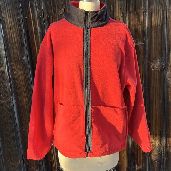 PRINCESS CRUISES Baltic Embroidered Fleece Red Jacket: Men's S; Women's M/L - Picture 4 of 9